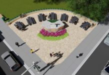 Kosciusko County fundraising for Courthouse Plaza project
