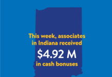 Hoosier Walmart workers get $4.92 million in cash bonuses