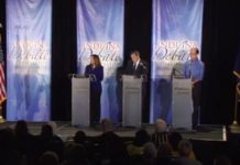Heated moments between the frontrunners in the Indiana U.S. Senate debate