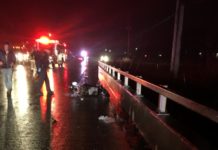 Two injured when moped hit on S.R. 15, suspect vehicle left the scene