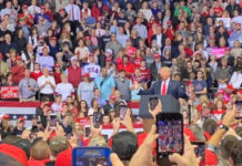 President Trump stumps for Braun in Fort Wayne