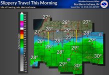 Winter Weather Advisory in effect as snow showers, freezing rain mix expected
