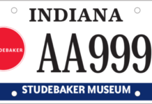 Studebaker specialty license plate available next month in Indiana