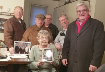 Fire Territory Officials go extra block to honor outgoing trustee
