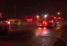 Four firefighters hurt fighting massive fire at wood pallet company in Elkhart County