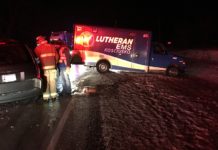 Ambulance crash on S.R. 15 near Leesburg on Monday