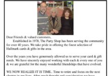 The Party Shop in Warsaw set to close as owners announce retirement