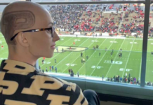 Purdue super fan who inspired with fight against cancer dies