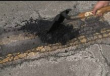 Weather changes may create potholes on roadways