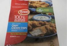 Recall issued for Tyson chicken strips