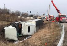 Semi driver suffers minor injuries after crash on U.S. 30 and 200 North