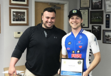 Winona Lake gives Certificate of Merit to resident who helped officer subdue suspect