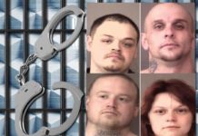 Four people arrested in drug bust in Claypool