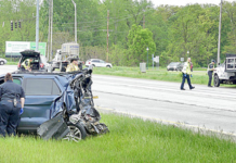 Kosciusko County Sheriff’s Deputy injured in three-vehicle crash