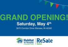 Habitat for Humanity of Kosciusko County ReSale Outlet store to open in Warsaw