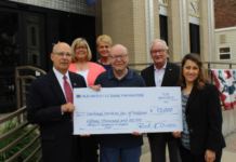Cardinal Services receives $15K donation from Old National Bank Foundation