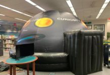 Hundreds visit Curiosity Dome at Warsaw Community Public Library
