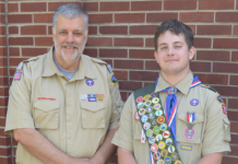 Local Eagle Scout earns over 100 Merit Badges