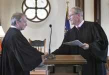 Chris Kehler sworn in as Kosciusko County Superior IV Judge