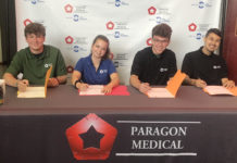 Paragon Medical holds “Signing Day” for newly-hired high school graduates