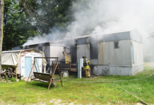 Fire Wrecks Mobile Home In Suburban Acres