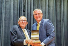 Wawasee Resident Rapp Honored By Gov. With State’s Highest Honor