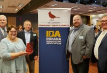 107.3 WRSW Receives IBA Cardinal Community Service Award