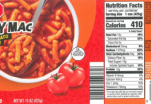 Canned Beef and Pasta Recall in Indiana