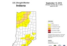 Moderate Drought Spreads, Others No Longer in Drought