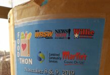 Over a Ton of Food Donated to CCS During Food Drive Event