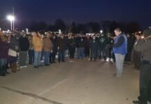 Prayer Gathering Held Outside of Lincoln School following Atheist Group Letter