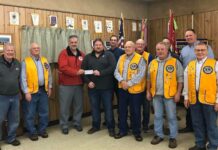 Leesburg Lions Present $1,000 Check To The Salvation Army