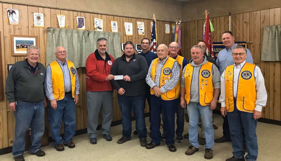 Leesburg Lions Present 1,000 Check To The Salvation Army News Now Warsaw