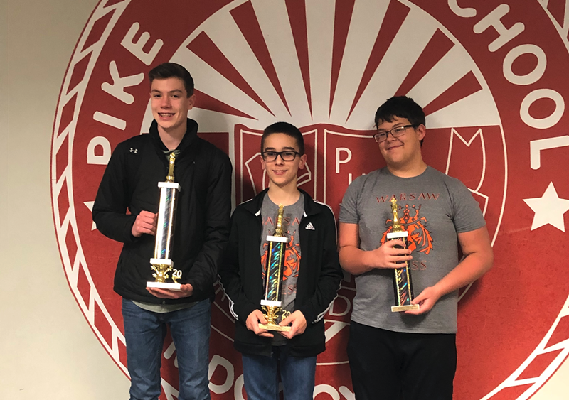 Three Warsaw middle school students place in the 31st Annual Scholastic