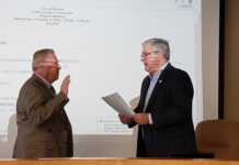 Grubbs sworn in, TSC talks handicap parking, RR projects at Wednesday meeting