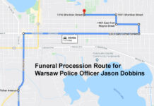 WPD releases funeral procession for Officer Dobbins