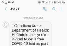 Tests, mailers regarding COVID-19 testing are legit, says health officals
