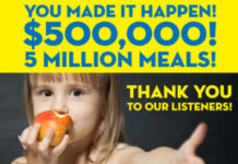 Radio Raises $500K During Feeding America Radiothon last Thursday
