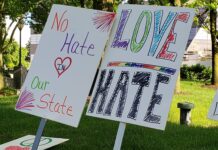 Peaceful protest held in Warsaw’s Central Park on Saturday afternoon