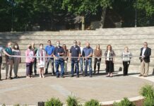 Ribbon cutting held for Lucerne Park Amphitheater