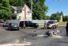 Motorcyclist hurt, one arrested in two-vehicle crash in Leesburg