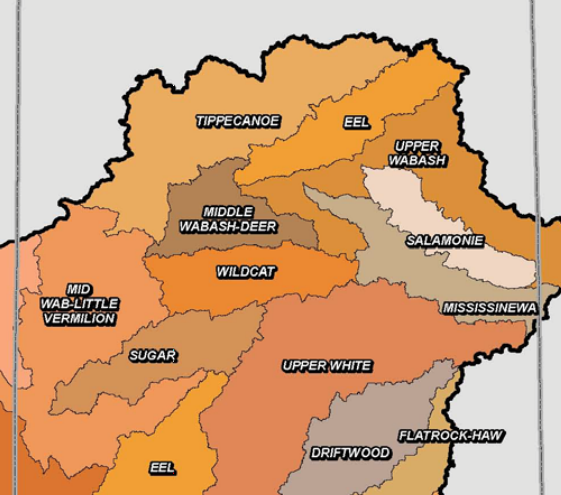 WabashRiverWatershedMap