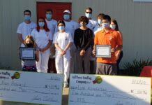 Young entrepreneurs receive scholarships Tuesday morning