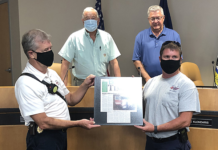 Warsaw-Wayne Fire Territory Recognizes Warren’s Tenure