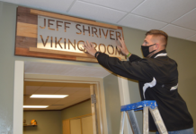 Valley Dedicates Jeff Shriver Viking Room