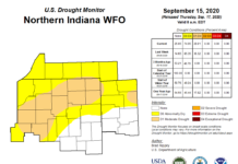 Dry conditions continuing into third straight month