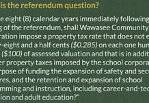 Wawasee Schools Hopes Voters Say ‘Yes’ To Referendum
