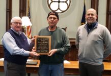 Highway Department recognizes Phillips for 50 years of service