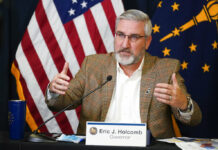 Holcomb avoiding stance on GOP’s Biden challenge