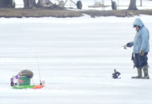 Officials Warn Of Thin Ice After Fisherman Falls Through